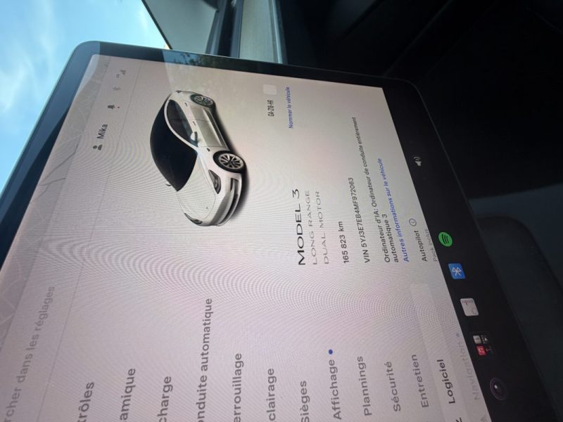 TESLA MODEL 3  GRANDE AUTONOMIE 2021