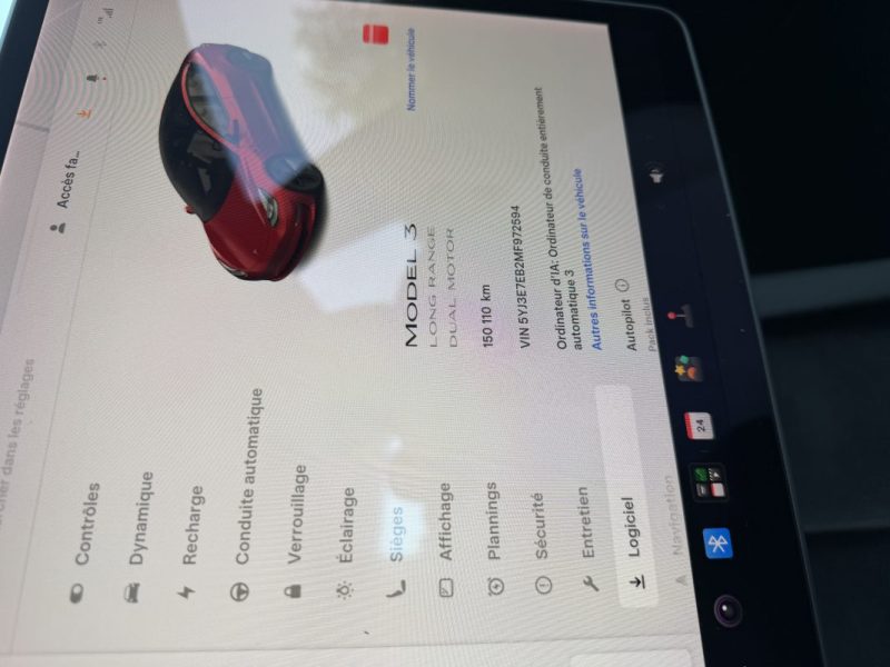 TESLA MODEL 3 - DUAL MOTOR AWD GRANDE AUTONOMIE 2021