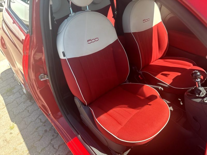 FIAT 500 CABRIOLET GARANTIE 12 MOIS