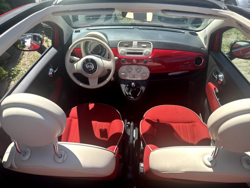 FIAT 500 CABRIOLET GARANTIE 12 MOIS