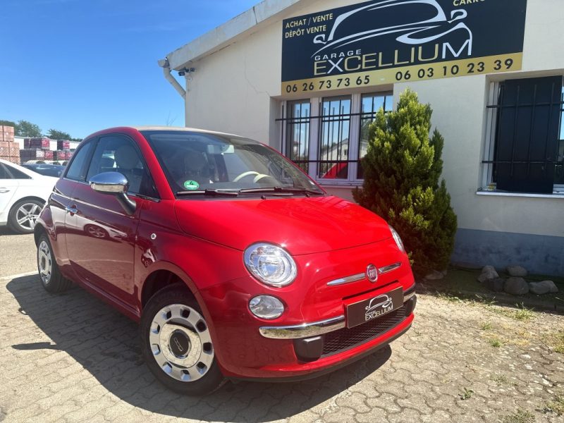 FIAT 500 CABRIOLET GARANTIE 12 MOIS