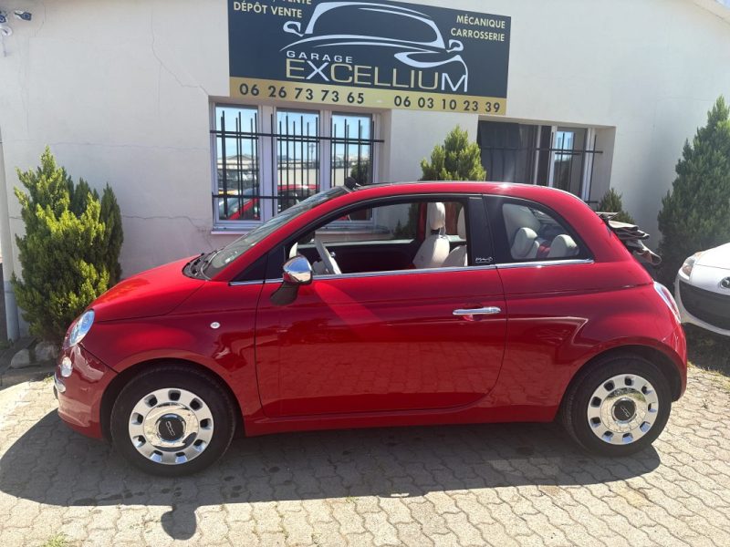 FIAT 500 CABRIOLET GARANTIE 12 MOIS