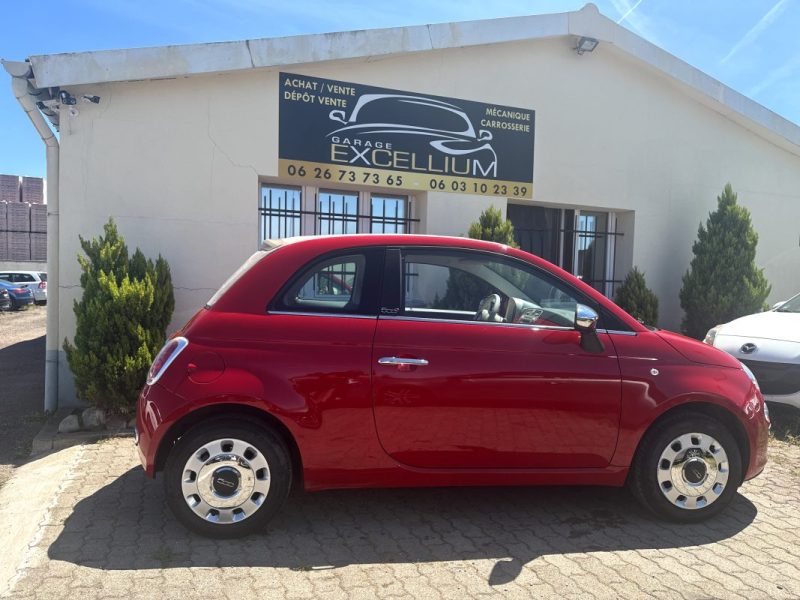FIAT 500 CABRIOLET GARANTIE 12 MOIS