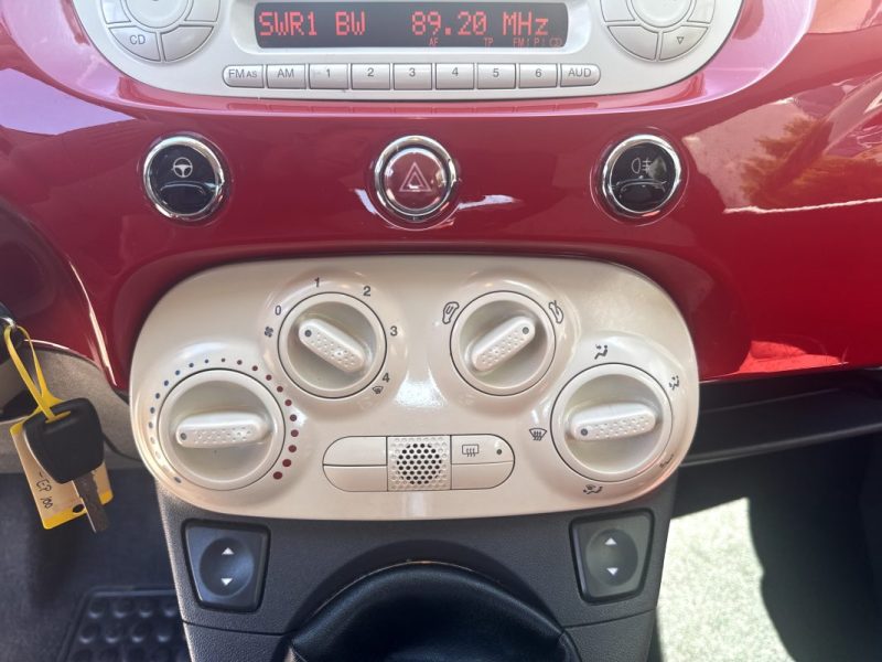 FIAT 500 CABRIOLET GARANTIE 12 MOIS