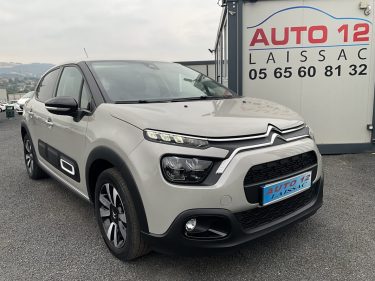 14 900KM FAIBLE KILOMÈTRAGE*CITROEN C3 1.2 PURETECH 110 CV SHINE EAT 6 