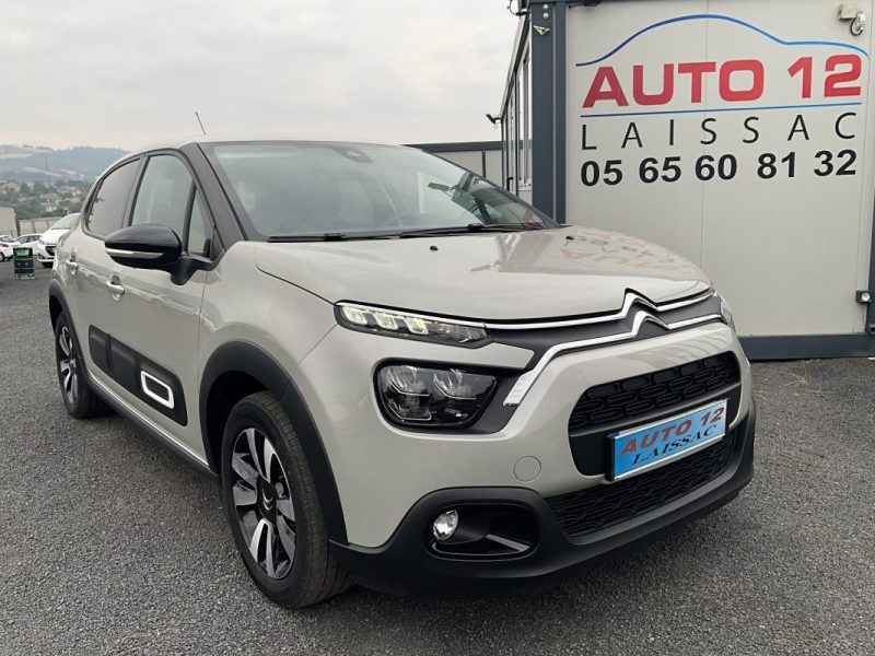 14 900KM FAIBLE KILOMÈTRAGE*CITROEN C3 1.2 PURETECH 110 CV SHINE EAT 6 