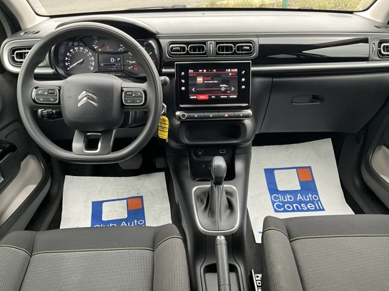 14 900KM FAIBLE KILOMÈTRAGE*CITROEN C3 1.2 PURETECH 110 CV SHINE EAT 6 