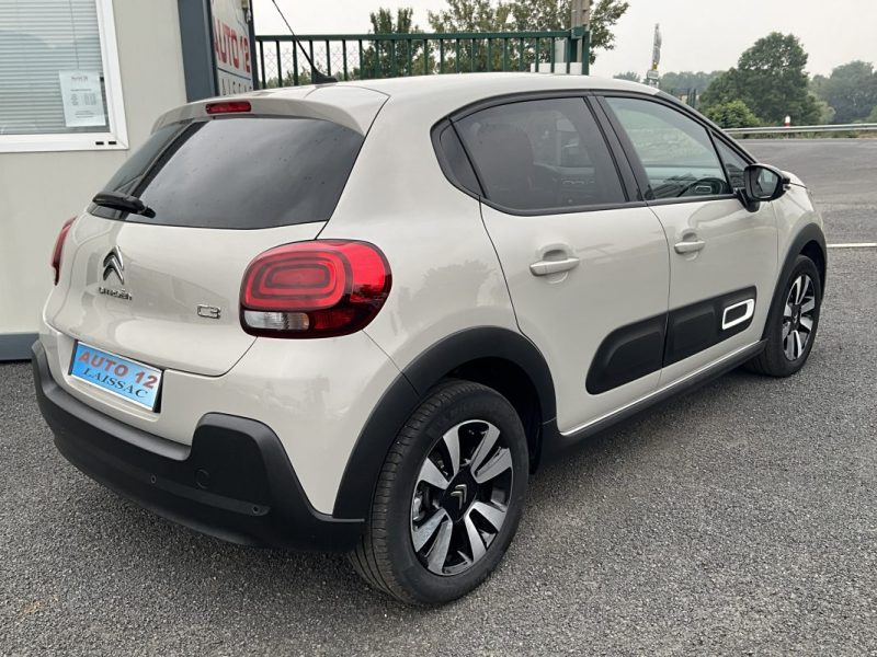 14 900KM FAIBLE KILOMÈTRAGE*CITROEN C3 1.2 PURETECH 110 CV SHINE EAT 6 
