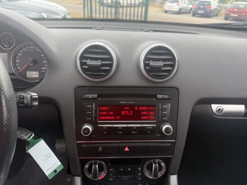  Audi A3 Cabriolet 1.8 TFSI 160ch Ambition Garantie 6 Mois