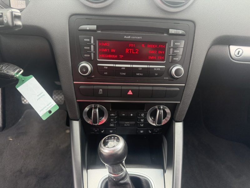  Audi A3 Cabriolet 1.8 TFSI 160ch Ambition Garantie 6 Mois