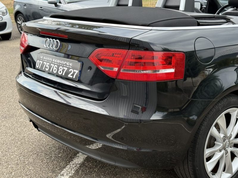  Audi A3 Cabriolet 1.8 TFSI 160ch Ambition Garantie 6 Mois