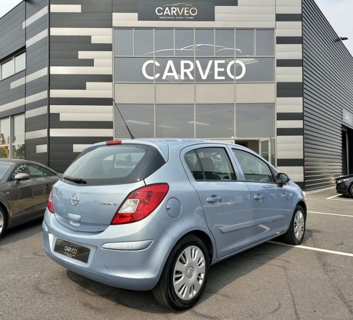 OPEL CORSA 1.2 80CV 2007 MOTEUR A CHAINE CLIM SUIVI & GARANTIE 6 MOIS
