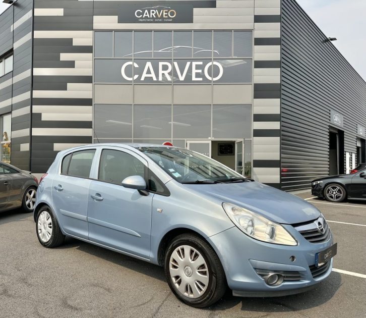 OPEL CORSA 1.2 80CV 2007 MOTEUR A CHAINE CLIM SUIVI & GARANTIE 6 MOIS