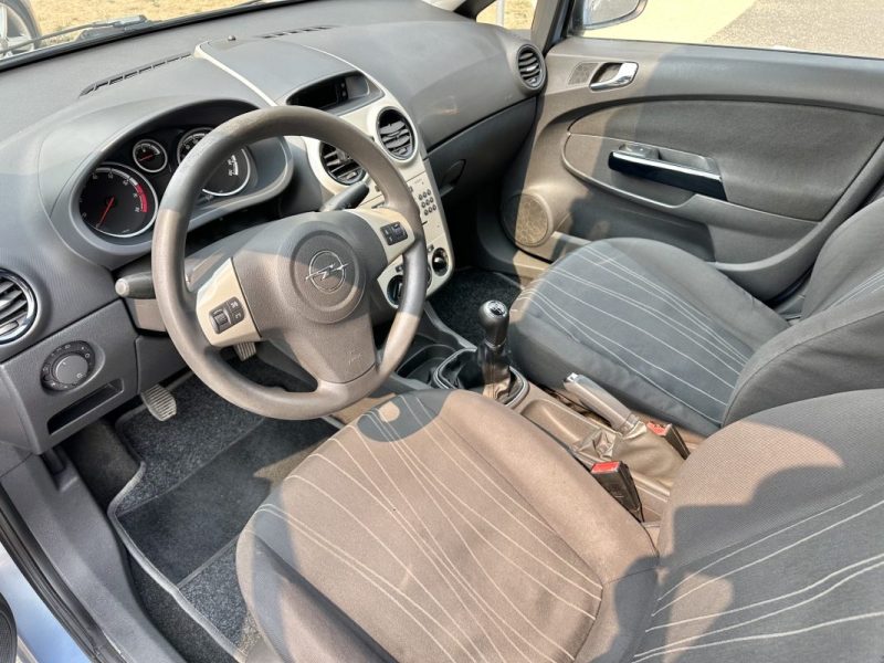 OPEL CORSA 1.2 80CV 2007 MOTEUR A CHAINE CLIM SUIVI & GARANTIE 6 MOIS