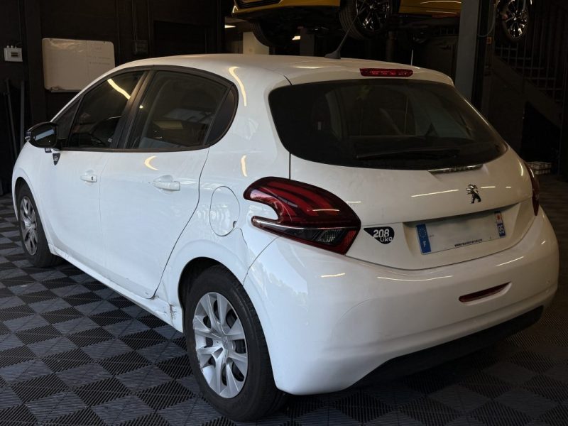 PEUGEOT 208 PHASE 2 LIKE 1.2 68 Cv 1ERE MAIN 15 300 Kms REELS 5 PORTES CLIMATISATION - GARANTIE 1 AN