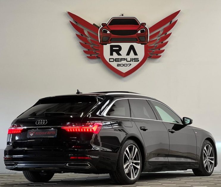 AUDI A6 45TDI 231CH QUATTRO S-LINE - TOIT PANO - CUIR - HUD - ACC