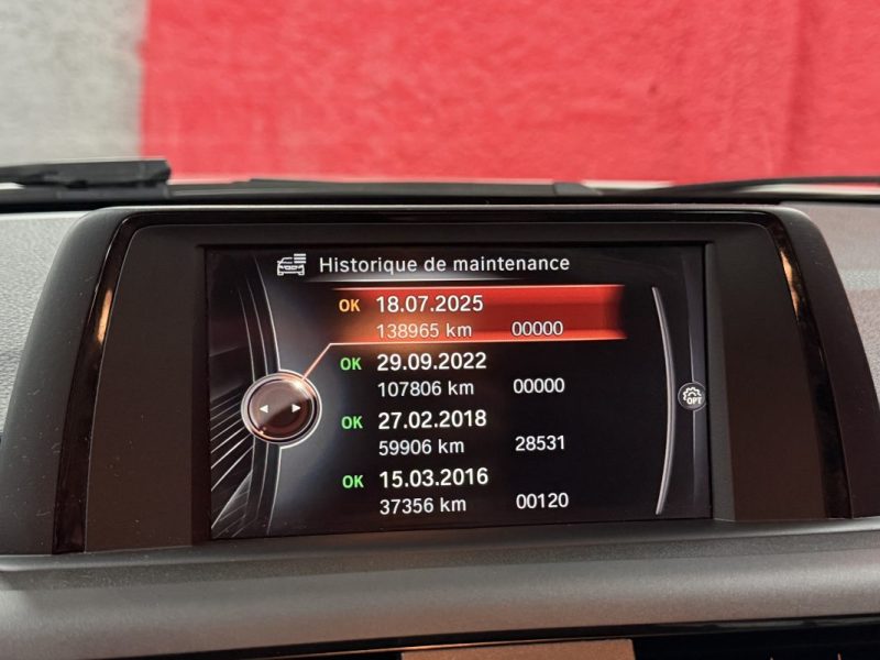 🟢 Bmw serie 1 116 i 136 cv Garantie Led Xénon Multimédia USB Bluetooth Sièges Chauffants