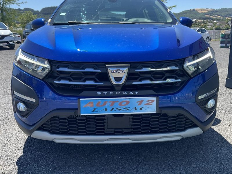 MINIMUM 1250KM D’AUTONOMIE*  DACIA SANDERO  1.0 TCE ECO-G 100 CV STEPWAY CONFORT 