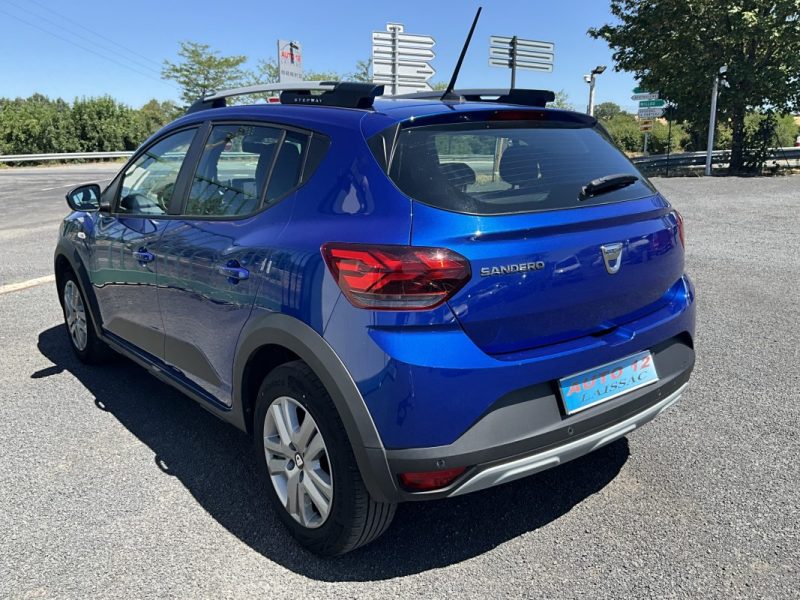 MINIMUM 1250KM D’AUTONOMIE*  DACIA SANDERO  1.0 TCE ECO-G 100 CV STEPWAY CONFORT 