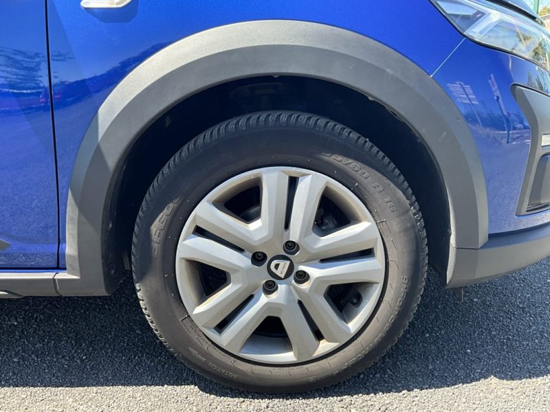 MINIMUM 1250KM D’AUTONOMIE*  DACIA SANDERO  1.0 TCE ECO-G 100 CV STEPWAY CONFORT 