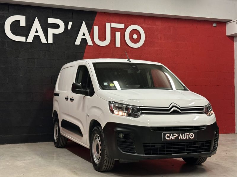 CITROEN BERLINGO 3 places M 1000KG 1.5 BLUE HDI 100 CLUB Advanced Grip Control - 1ère Main -
