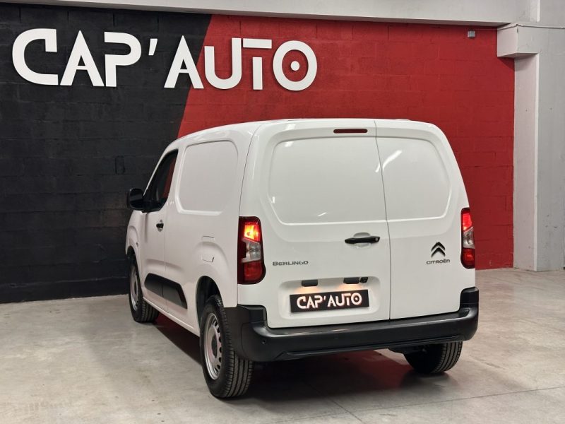 CITROEN BERLINGO 3 places M 1000KG 1.5 BLUE HDI 100 CLUB Advanced Grip Control - 1ère Main -