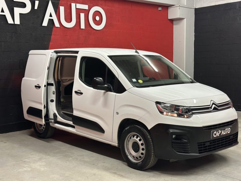 CITROEN BERLINGO 3 places M 1000KG 1.5 BLUE HDI 100 CLUB Advanced Grip Control - 1ère Main -