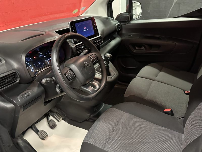 CITROEN BERLINGO 3 places M 1000KG 1.5 BLUE HDI 100 CLUB Advanced Grip Control - 1ère Main -