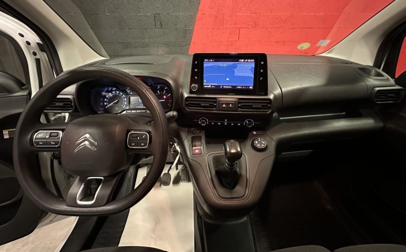 CITROEN BERLINGO 3 places M 1000KG 1.5 BLUE HDI 100 CLUB Advanced Grip Control - 1ère Main -