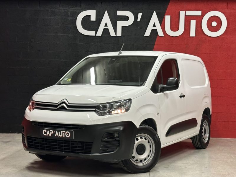 CITROEN BERLINGO 3 places M 1000KG 1.5 BLUE HDI 100 CLUB Advanced Grip Control - 1ère Main -