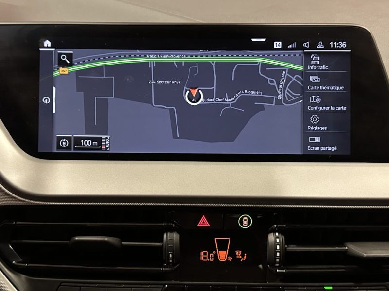 BMW SERIE 1 116D BUSINESS DESIGN DKG7 - 1ère Main - Excellent état -