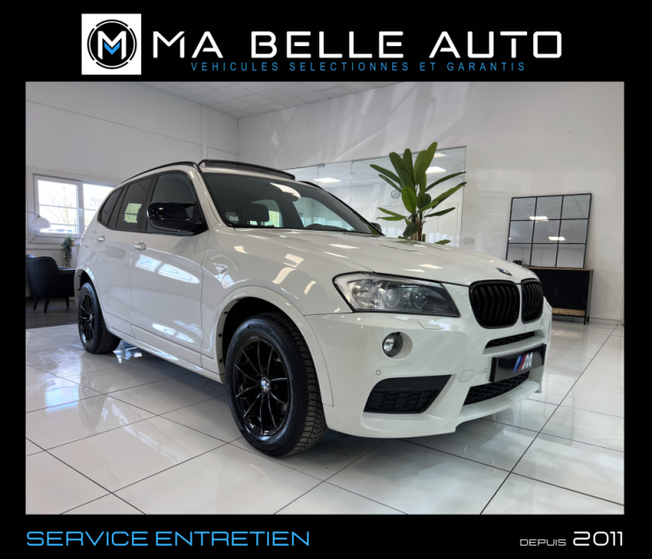 BMW X3 XDRIVE20I 184 M SPORT BVA8 / GPS CAMERA / 260 euros mensuel