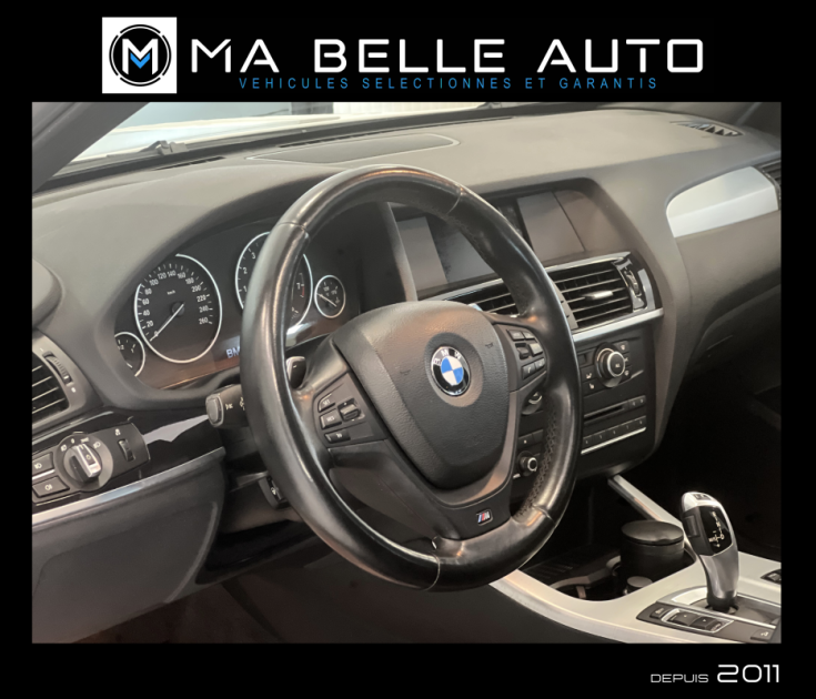 BMW X3 XDRIVE20I 184 M SPORT BVA8 / GPS CAMERA / 260 euros mensuel