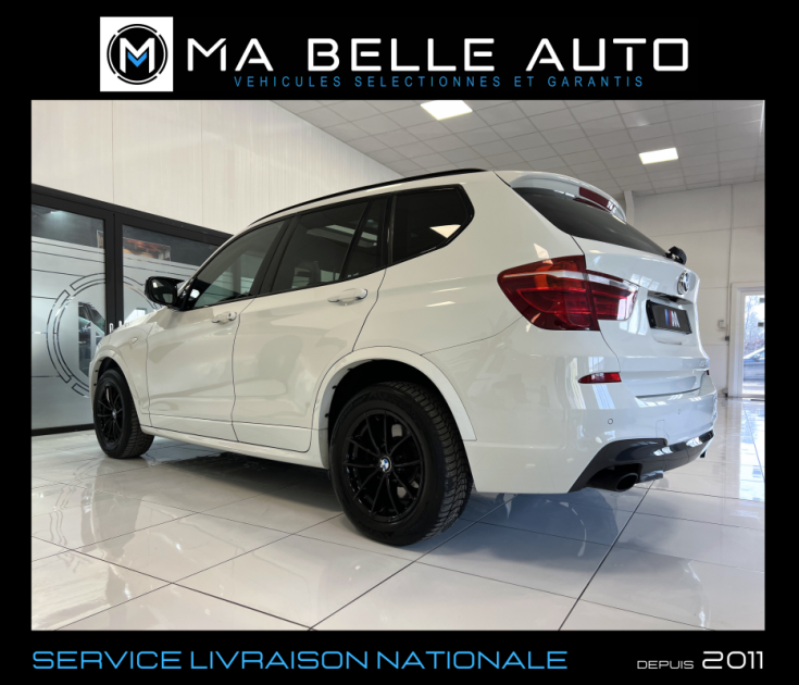 BMW X3 XDRIVE20I 184 M SPORT BVA8 / GPS CAMERA / 260 euros mensuel