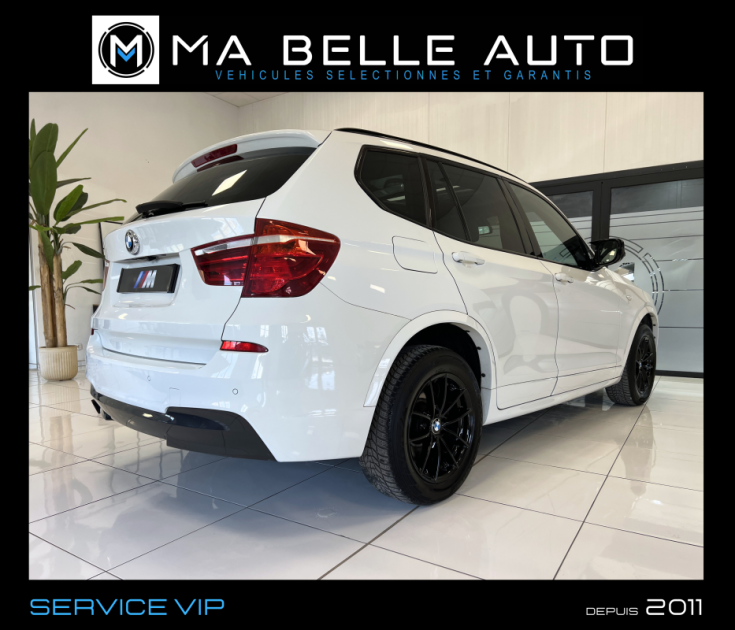 BMW X3 XDRIVE20I 184 M SPORT BVA8 / GPS CAMERA / 260 euros mensuel