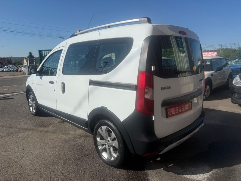 DACIA DOKKER STEPWAY 1.2 TCE 115CV - 16V TURBO PORTE LATERAL 2016