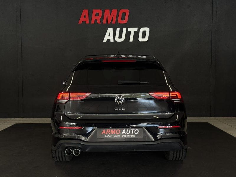 VOLKSWAGEN GOLF  VIII 2.0 TDI 200 CH GTD DSG7 2023