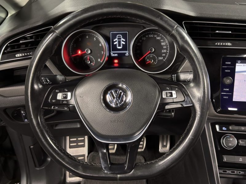 VOLKSWAGEN TOURAN II CONNECT 1.2 TSI 110 Cv 7 PLACES / CAMERA RECUL APPLE & ANDROID - GARANTIE 1 AN