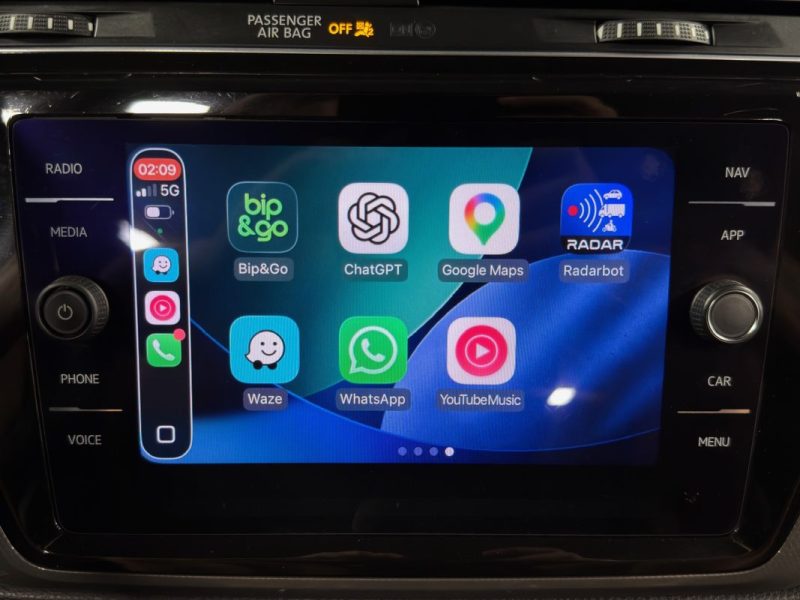 VOLKSWAGEN TOURAN II CONNECT 1.2 TSI 110 Cv 7 PLACES / CAMERA RECUL APPLE & ANDROID - GARANTIE 1 AN