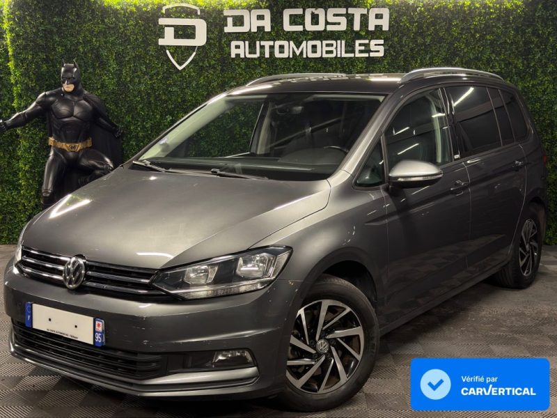 VOLKSWAGEN TOURAN II CONNECT 1.2 TSI 110 Cv 7 PLACES / CAMERA RECUL APPLE & ANDROID - GARANTIE 1 AN