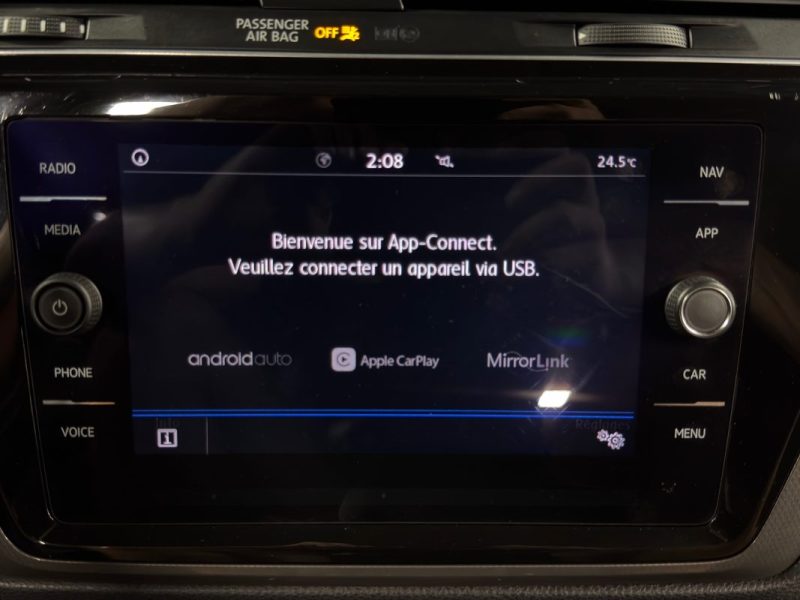 VOLKSWAGEN TOURAN II CONNECT 1.2 TSI 110 Cv 7 PLACES / CAMERA RECUL APPLE & ANDROID - GARANTIE 1 AN