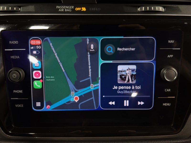 VOLKSWAGEN TOURAN II CONNECT 1.2 TSI 110 Cv 7 PLACES / CAMERA RECUL APPLE & ANDROID - GARANTIE 1 AN