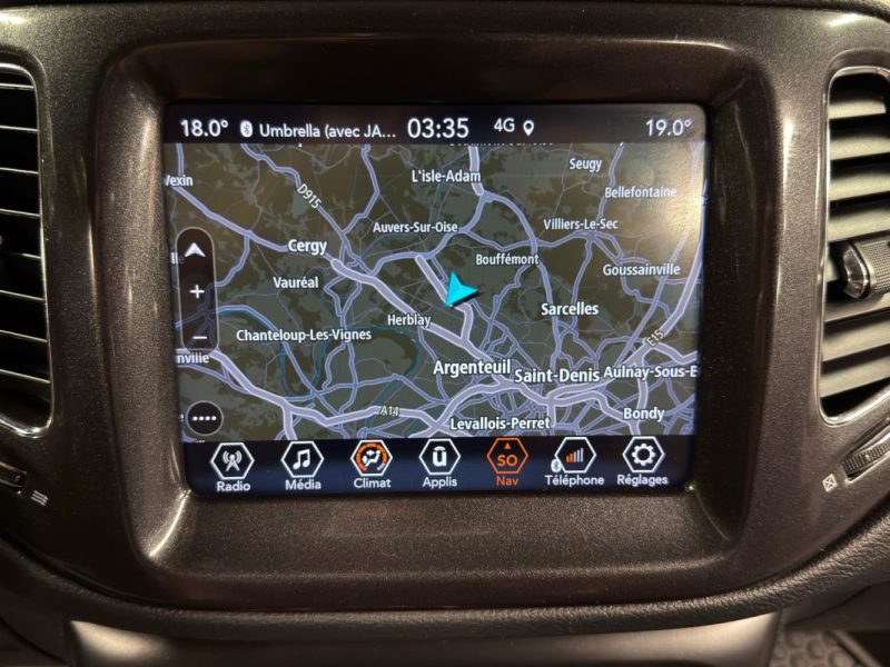 JEEP COMPASS II (2) 1.3I HYBRID S 240 Cv ANDROID & APPLE / CAMERA / TOIT OUVRANT - GARANTIE 12 MOIS