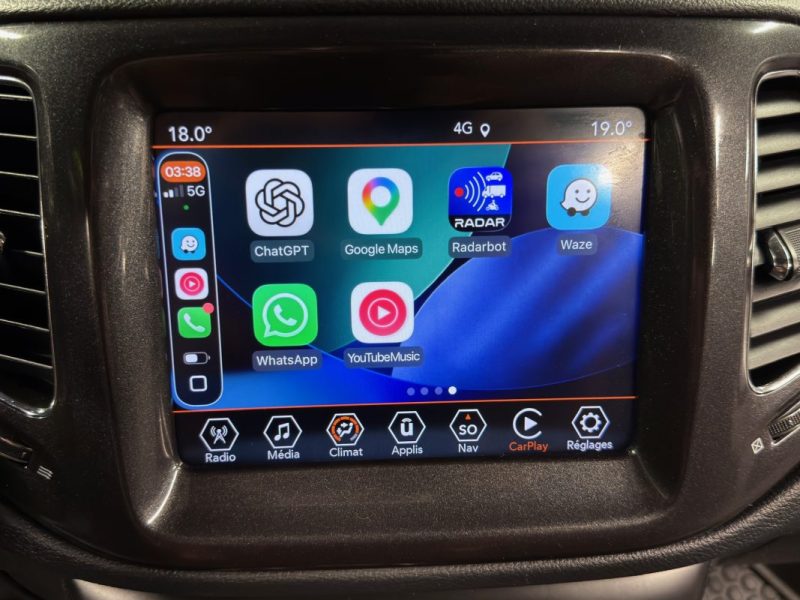 JEEP COMPASS II (2) 1.3I HYBRID S 240 Cv ANDROID & APPLE / CAMERA / TOIT OUVRANT - GARANTIE 12 MOIS