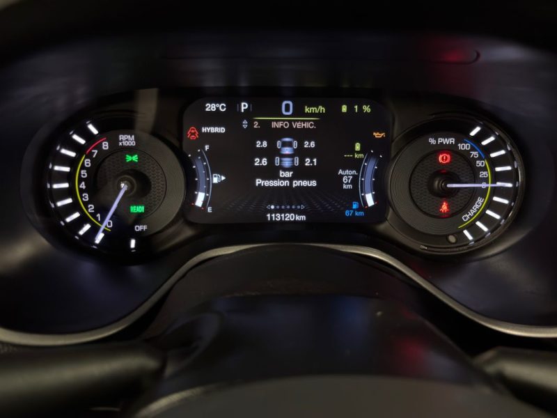 JEEP COMPASS II (2) 1.3I HYBRID S 240 Cv ANDROID & APPLE / CAMERA / TOIT OUVRANT - GARANTIE 12 MOIS