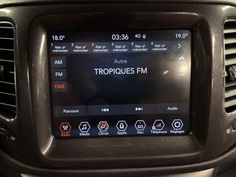 JEEP COMPASS II (2) 1.3I HYBRID S 240 Cv ANDROID & APPLE / CAMERA / TOIT OUVRANT - GARANTIE 12 MOIS