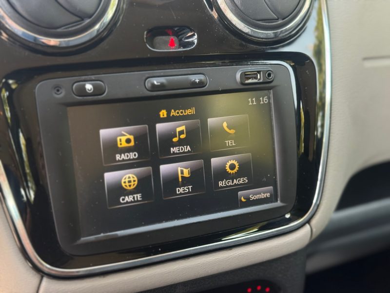 Dacia Lodgy 1.5 dCi 110 Prestige 7 Places - Bluetooth - Gps - Attelage - Révisée & Garantie 6 Mois