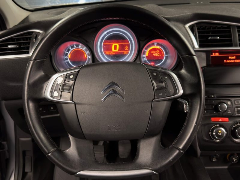 CITROEN C4 1.2 TURBO 110 Cv - CLIMATISATION / BLUETOOTH / REGULATEUR - GARANTIE 12 MOIS