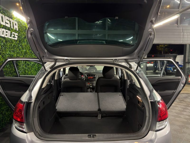 CITROEN C4 1.2 TURBO 110 Cv - CLIMATISATION / BLUETOOTH / REGULATEUR - GARANTIE 12 MOIS
