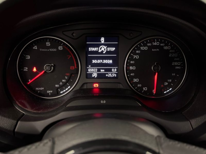 AUDI A3 III PHASE (2) 1.0 TFSI 115 Cv 65 900 Kms / CRIT AIR 1 - GARANTIE 1 AN